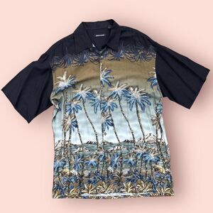 vintage pierre cardin rayon hawaiian shirt